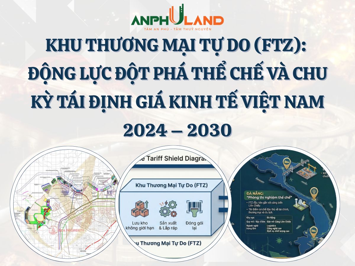 Khu thương mại tự do (FTZ): Động lực đột phá thể chế và chu kỳ tái định giá kinh tế Việt Nam 2024 – 2030